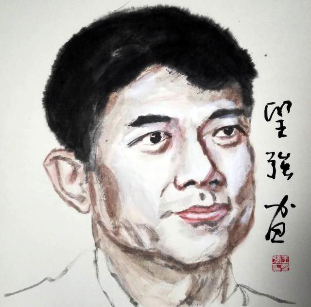 王圣強(qiáng)人物肖像畫