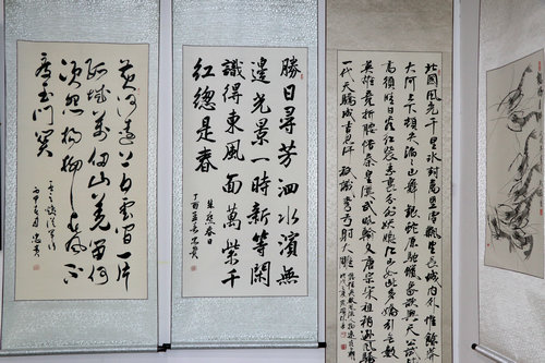 宣和書(shū)院“迎七一建黨97周年”書(shū)畫(huà)聯(lián)展在京舉行