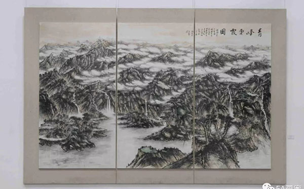 長(zhǎng)河追日·靳文藝山水畫展