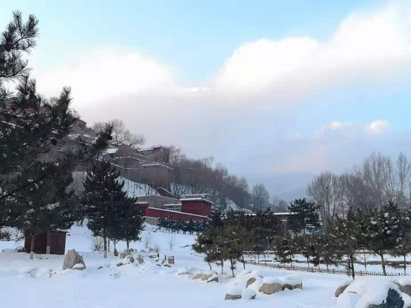 雪中五臺山