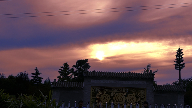 京南南海子公園的黃昏時(shí)刻 攝影:笑琰(靳新國(guó))