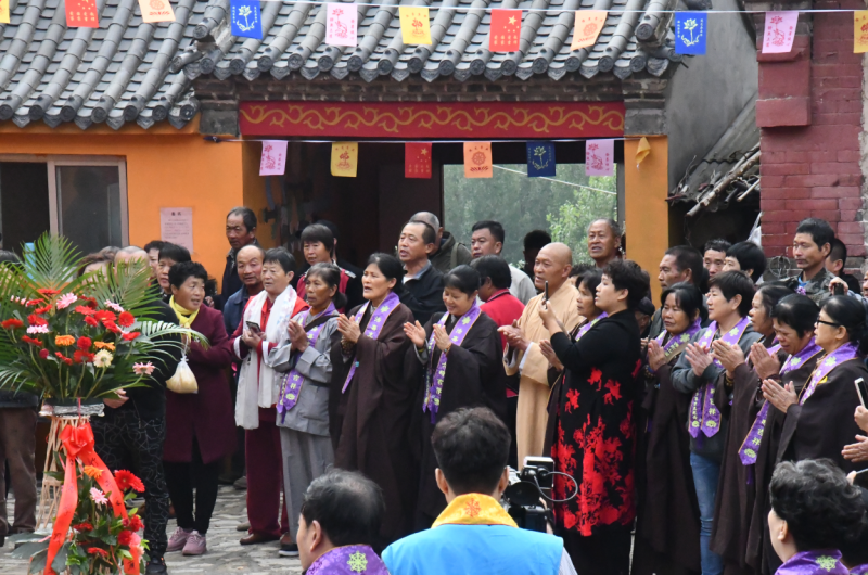 山東淄博竹林寺開光法會(huì)暨禪林書畫展舉行