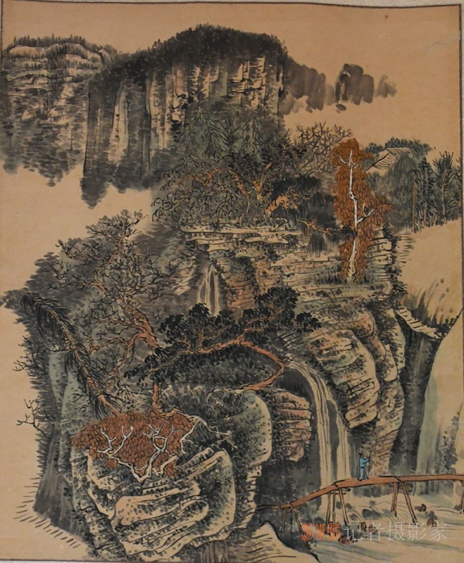 笑難（王建國(guó)）山水畫(huà)欣賞