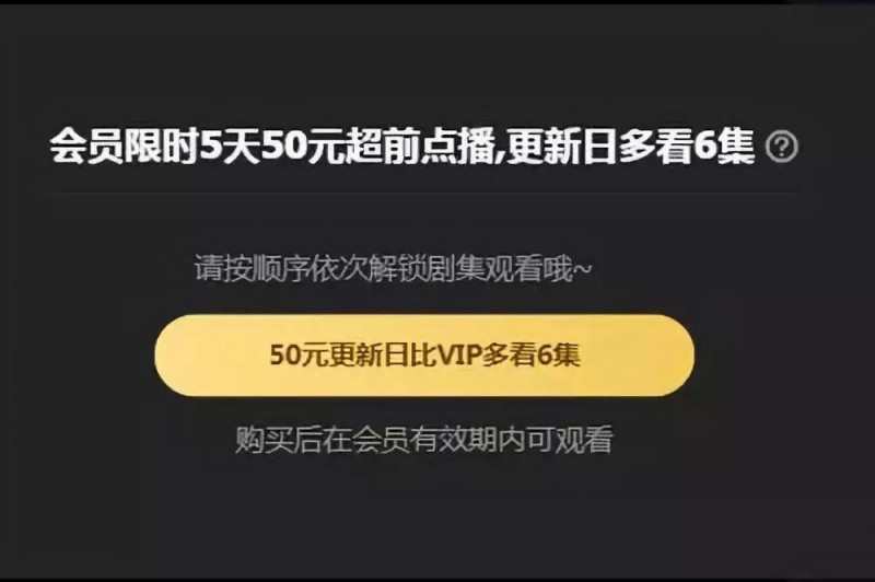 超前點(diǎn)播、VVIP、會(huì)員專屬結(jié)局 視頻平臺(tái)花樣賺錢