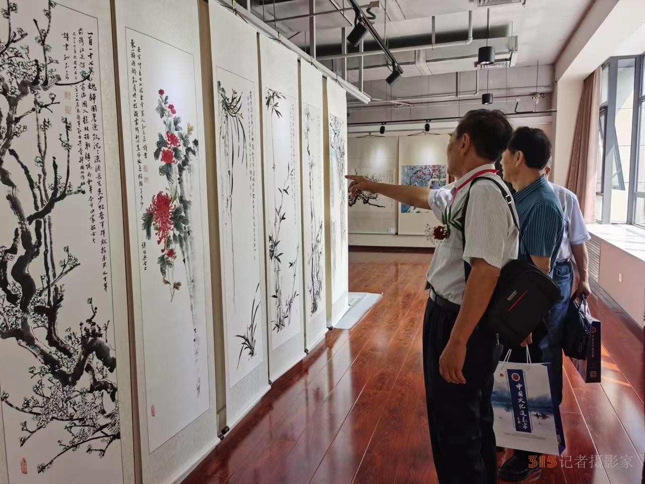 孫家聲的個人書畫展 一場視覺的饕餮大餐