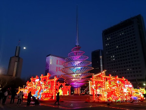 大興博大公園燈展——李月手機拍圖