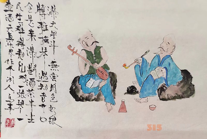 國(guó)禮書(shū)畫(huà)家馬年作品欣賞