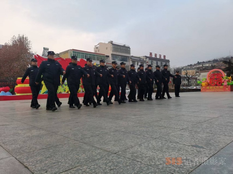 甘肅禮縣：禮縣公安特巡警積極開展春季實戰(zhàn)大練兵活動