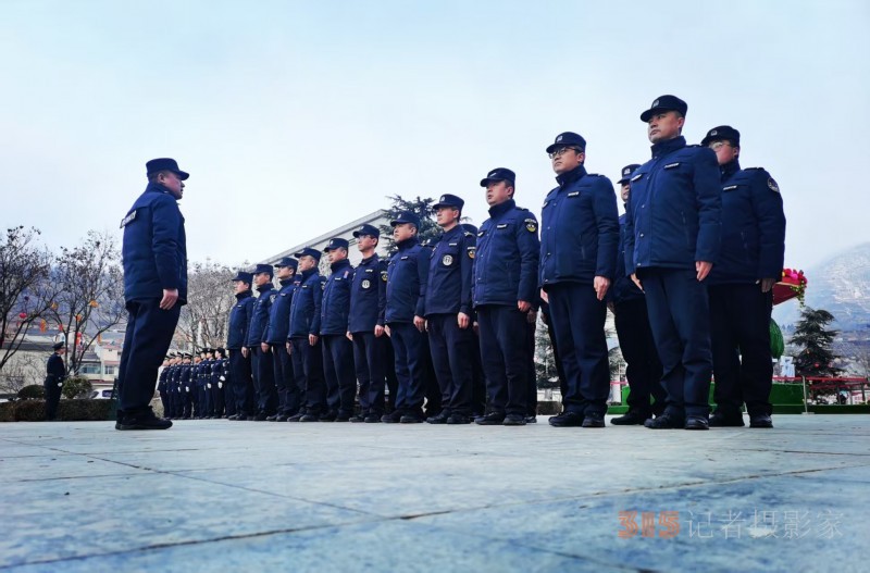 甘肅禮縣：禮縣公安特巡警積極開展春季實戰(zhàn)大練兵活動