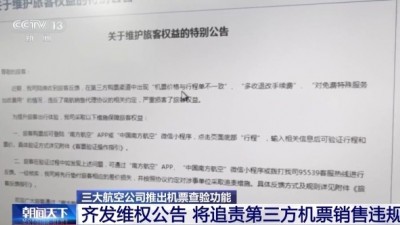 機票太貴？小心是黑心第三方賺差價 航司教你驗明票價“水分”